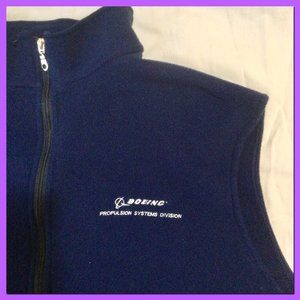 “Boeing" Polartec Vest, sz XXL
